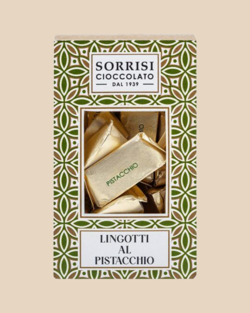 Gianduiotti Lingotti al Pistacchio