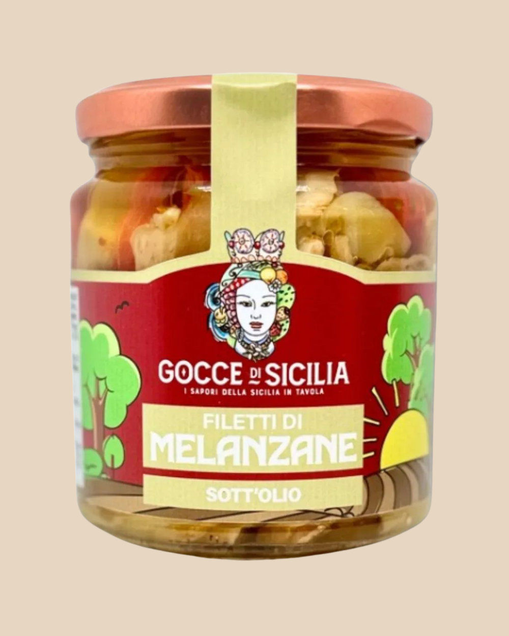 MELANZANE SOTT'OLIO CONDITE ALLA SICILIANA